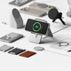 Husa pentru iPhone 15 Plus, SKYDDAR INNOVATION, din Silicon Catifelat, SoftFlex Magsafe, Verde, set cu sticker
