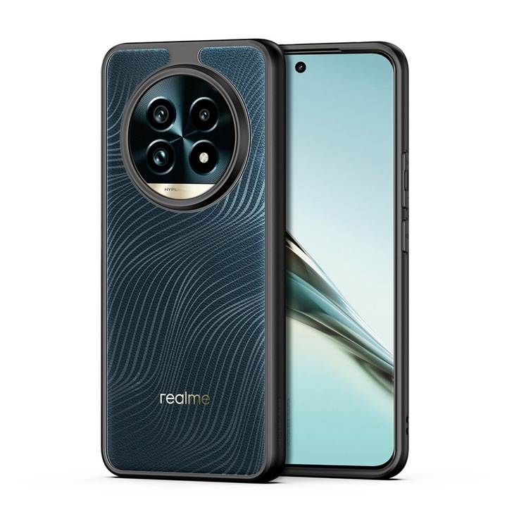 Realme 13 Pro/13 Pro+ tok, E45, poliuretán, fekete