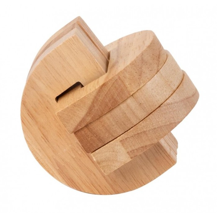 Interaktív puzzle, G3, 75x84mm, barna