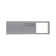 Memorie USB, Luka, 128 GB, Argintiu