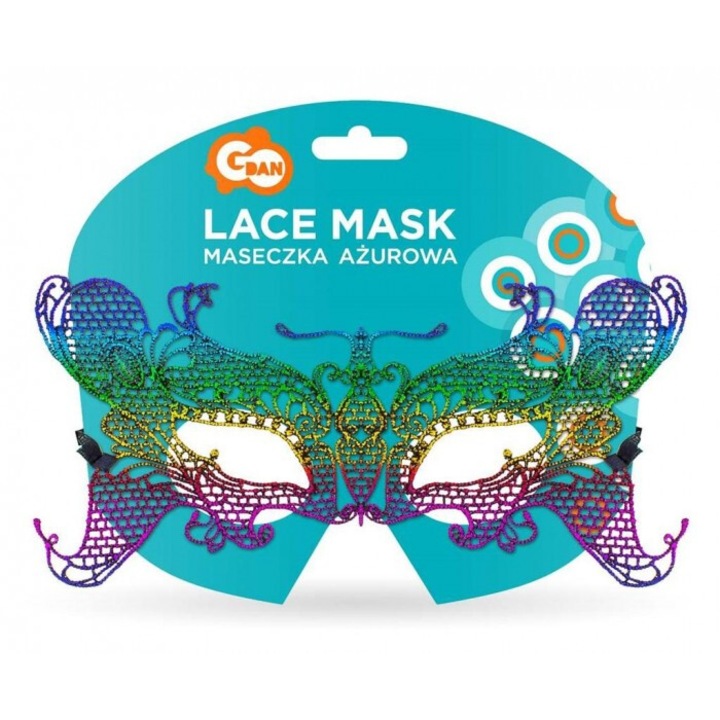 Masca, Godan, 11,5x23,5cm, Multicolor