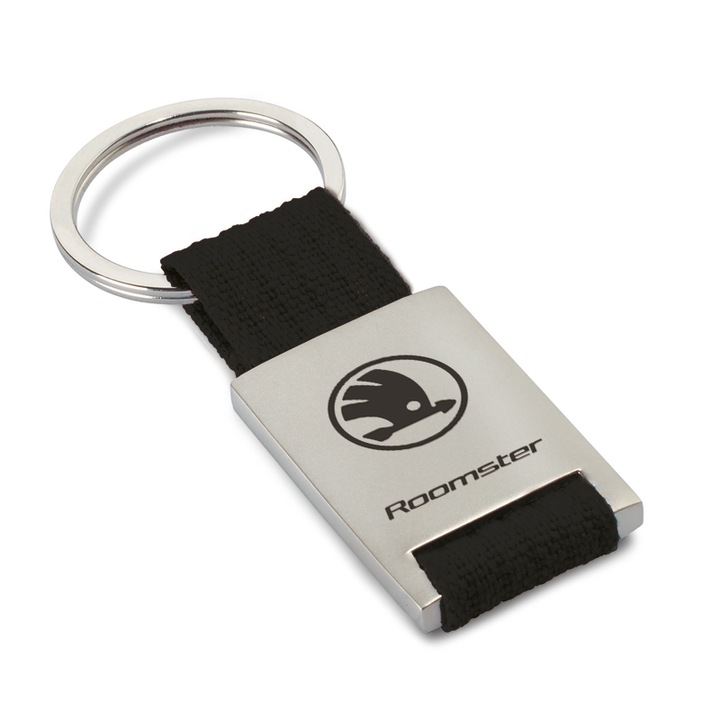 Breloc metalic pentru chei auto, 6cm x 2.7cm, gri, set disponibil