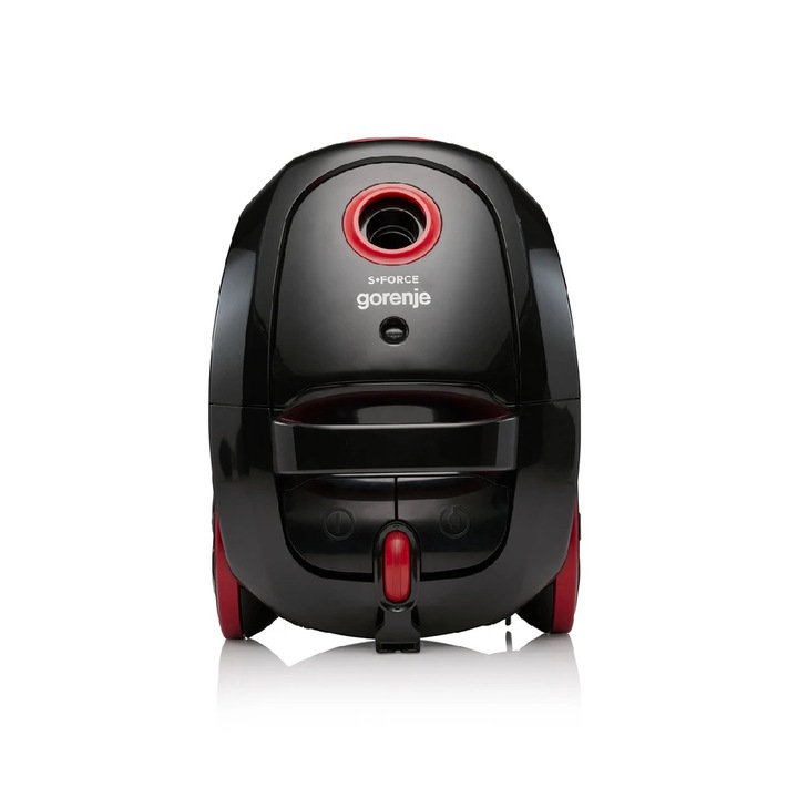 Прахосмукачка, Gorenje, с торба, 850 W, черна