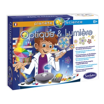 Set cu 24 experimente - Optica si Lumina Set cu 24 experimente - Optica si Lumina