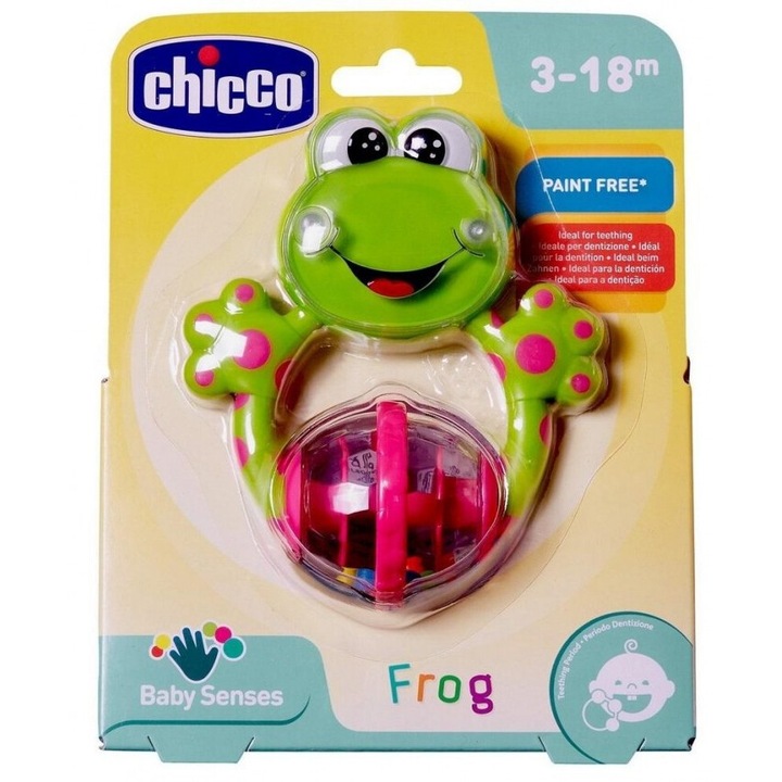 Békacsörgő, Chicco, Többszínű