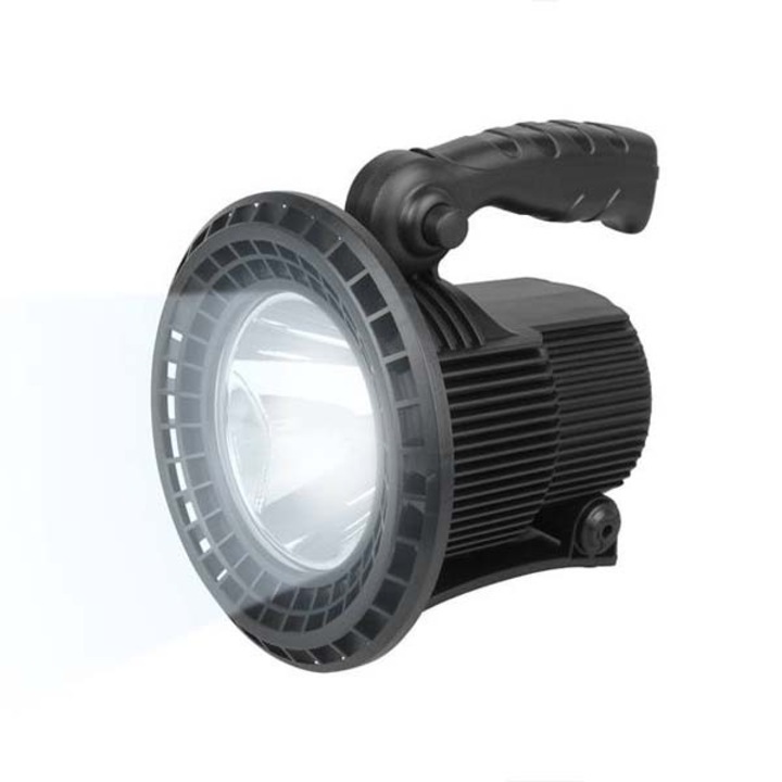 Ръчен фенер 8 LED, LTC, ABS, 4500 mAh, черен