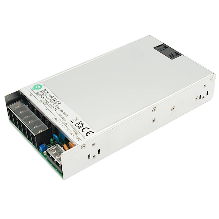 Sursa de alimentare, POS, 12V/41.7A, PFC, 230 x 127 x 40.5 mm, alb