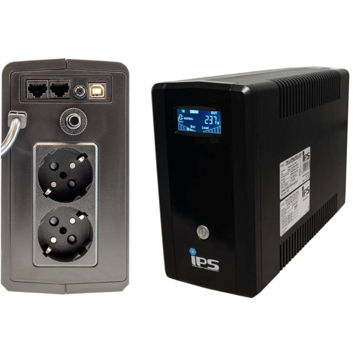 Офис UPS захранване 600VA, модифицирана синусоида
