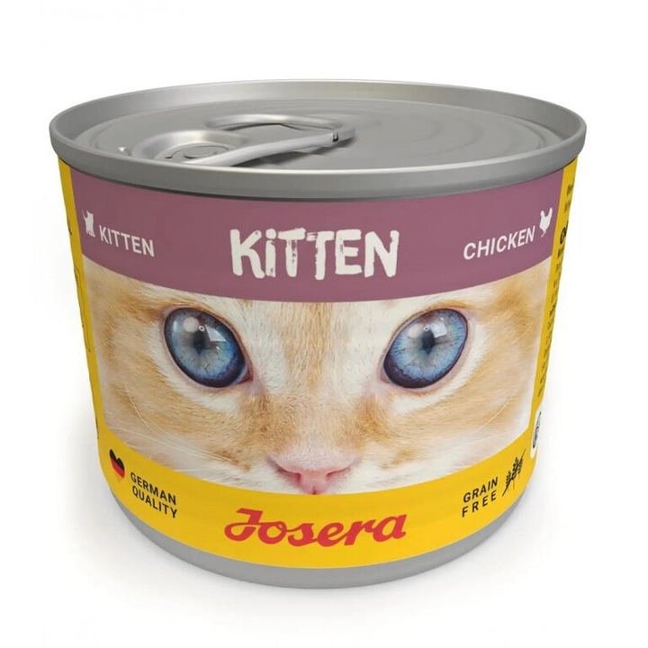 Hrana umeda pentru pisici Josera Kitten, carne de pui, 200g