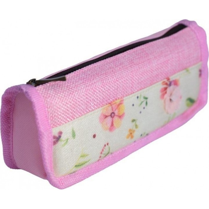 Несесер за моливи Fresh, 210x80 мм, розов