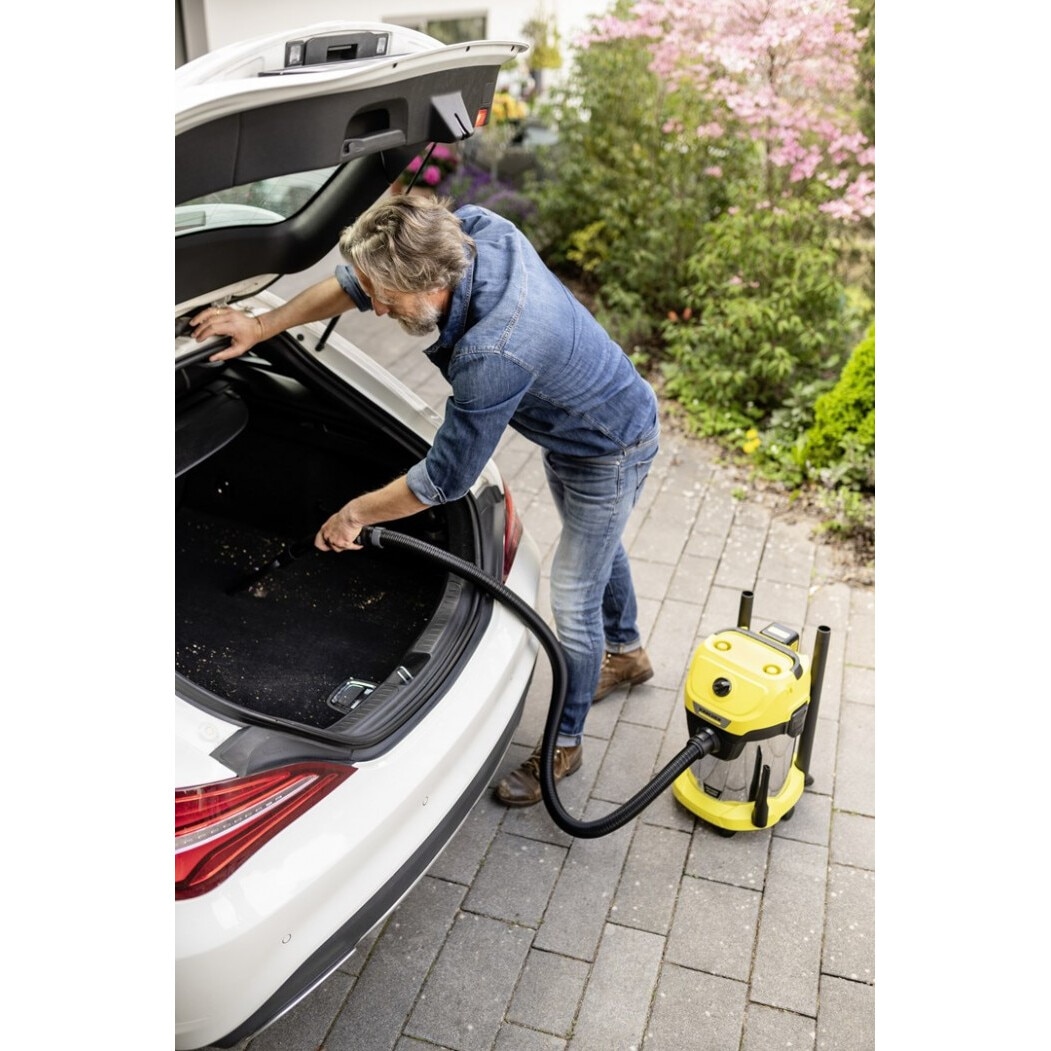 KARCHER WD 3-18 S V-17/20 Akku-Wasser- und Staubsauger – Stahl – 17 l – Gelb