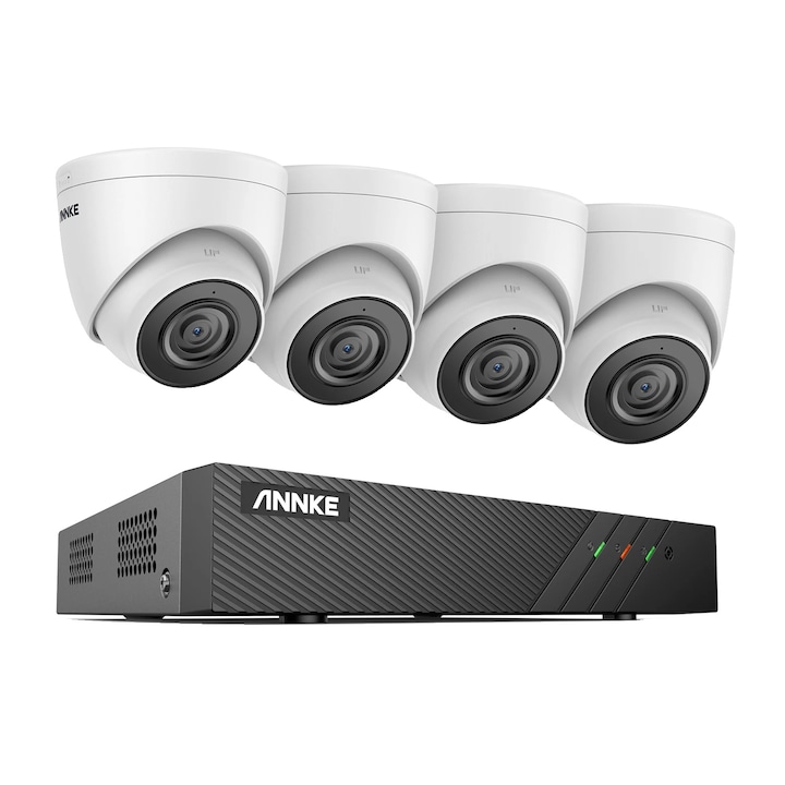 Sistem CCTV, DVR 8 canale, 2MP, Negru