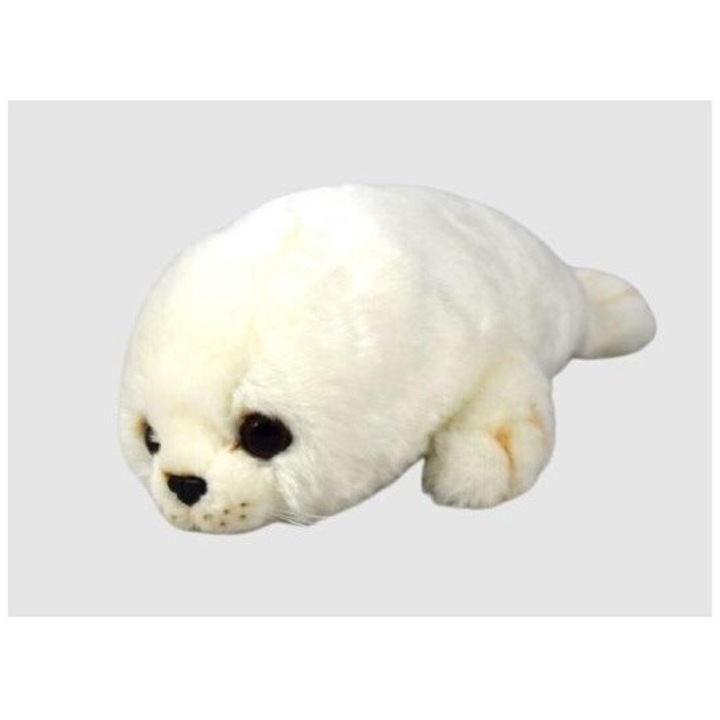 Тюлен, Dubi, бял, плюшена играчка, 29 см
