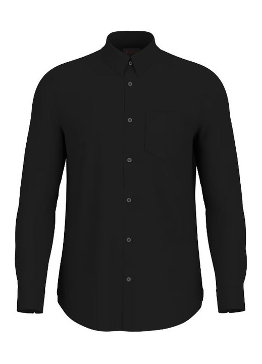 Guess férfi ing, fekete, poliamid