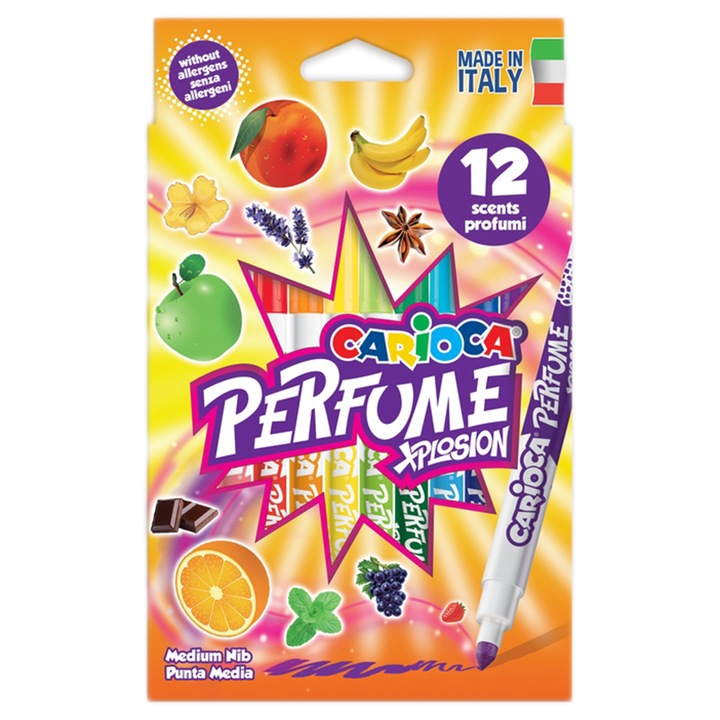 Set Carioca Xplosion, parfumata, 12 buc/set