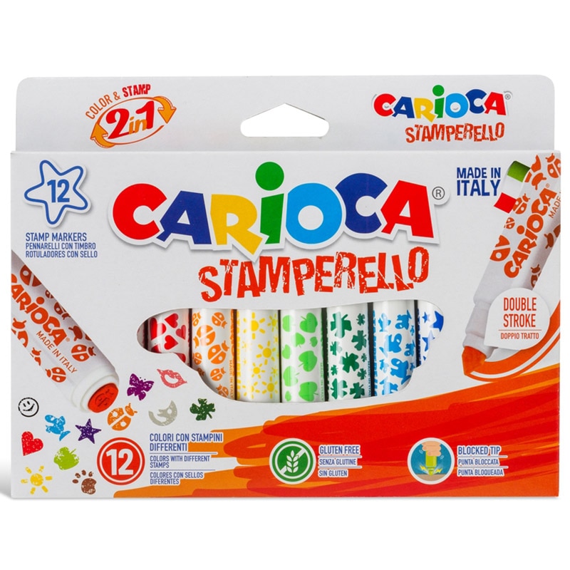 Set Carioca Stamperello, 12 buc/set