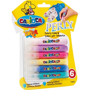 Set Carioca Fabric Art Pearl, 6 buc/set Set Carioca Fabric Art Pearl, 6 buc/set