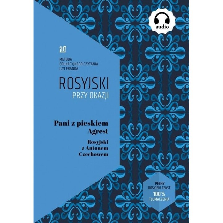 Rosyjski przy okazji. Pani z pieskiem. Agrest, NKB, 2024, 136 pagini, brosata, 206x148 mm