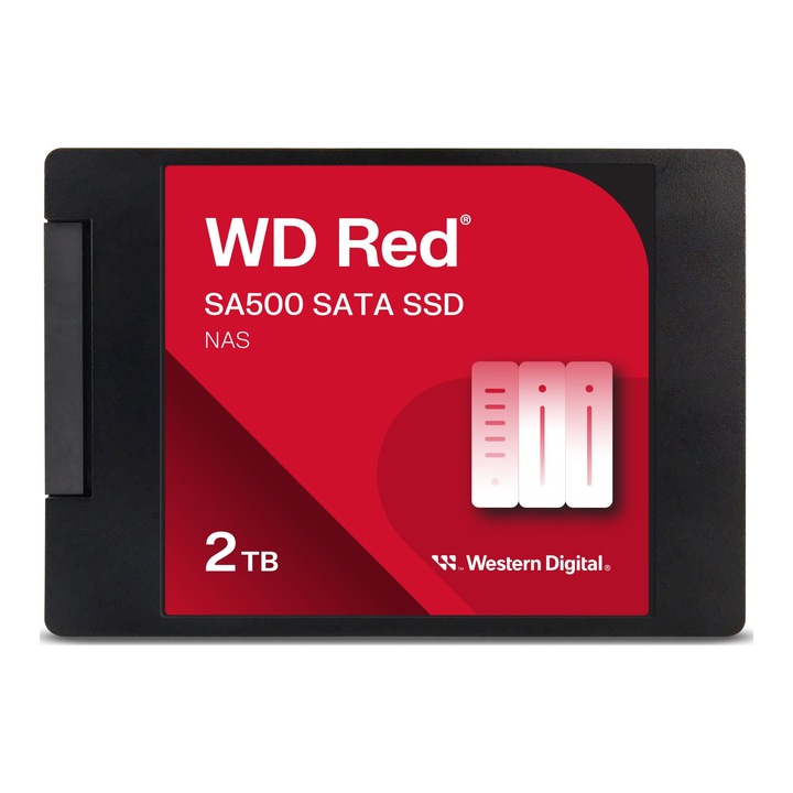 Solid-State Drive (SSD) Boost your SSD NAS system's performance and responsiveness with the WD Red SA500 NAS SATA SSD. Your NAS system is always on, making a reliable drive essential. Unlike standard NAS SSDs, WD Red NAS SATA SSDs are specific WDS200T2R0A