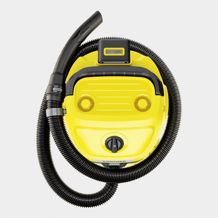 KARCHER WD 3-18 S V-17/20 Akku-Wasser- und Staubsauger – Stahl – 17 l – Gelb