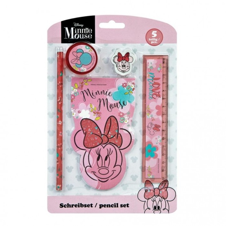Set pentru scoala Minnie, Cass Film, 250x165mm, Multicolor