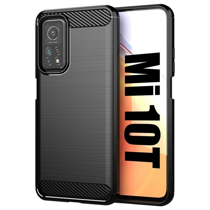 Smart Xiaomi Mi 10T Pro / Mi 10T kompatibilis TPU karbon tok