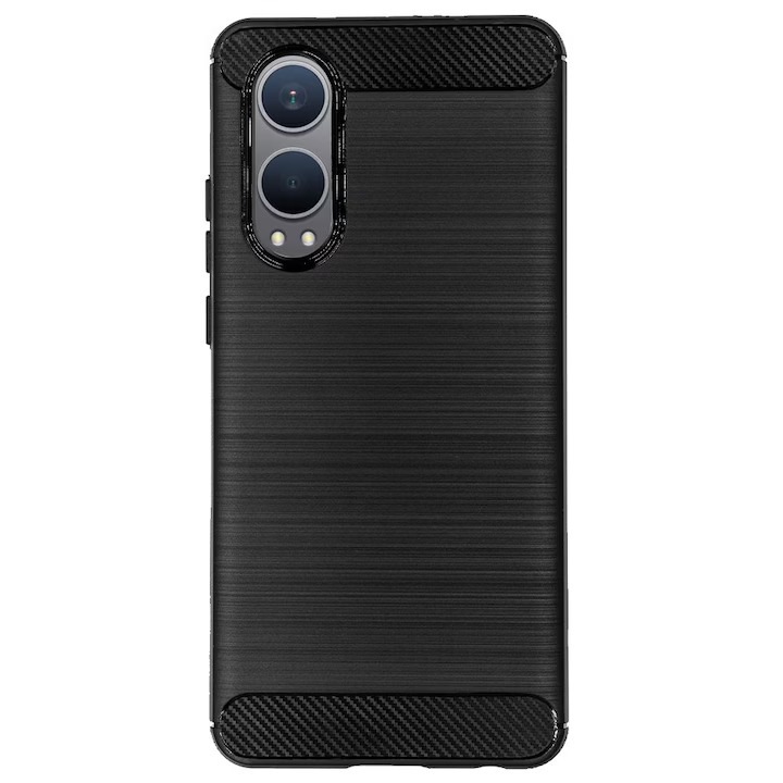 Калъф Brush Carbon TPU, съвместим с OnePlus Nord CE4 Lite