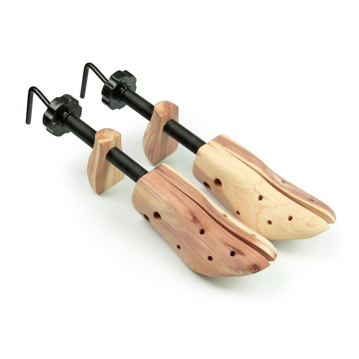 Set 2 sanuri din lemn pentru incaltaminte dama, Massido, Marime universala