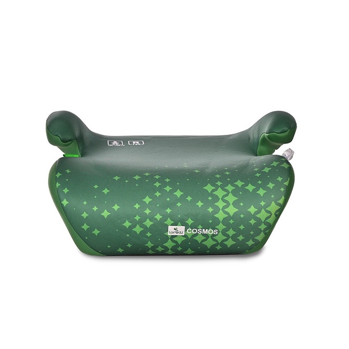Inaltator auto pentru copii, Lorelli, Cosmos, Isofix, 6-12 Ani, 125-150 cm, Green