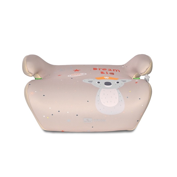 Inaltator auto pentru copii, Lorelli, Orion, 125-150 cm, 6-12 ani, Beige Koala