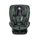 Scaun auto pentru copii, Lorelli, Phoenix, i-Size, Isofix, rotativ 360 grade, 0 luni-12 ani, 40-150 cm, pozitie de somn, protectie laterala in caz de impact, avertizare sonora cand centurile scaunului auto sunt decuplate, Green Pine