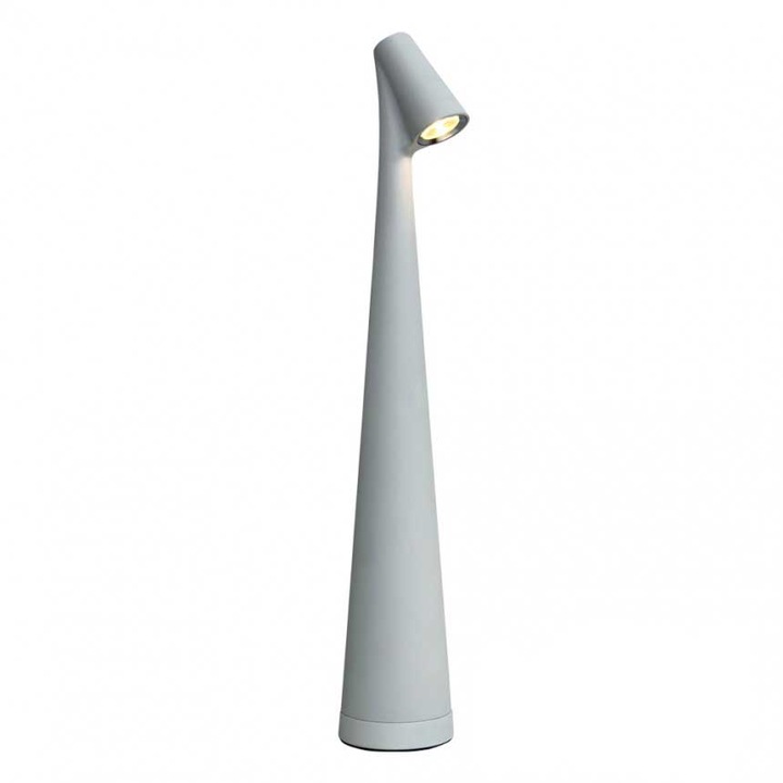 LED настолна лампа Lightex BEN, 5V, 1W, CCT, 90lm, Touch+USB, 1200mah, Li-ion, Бял