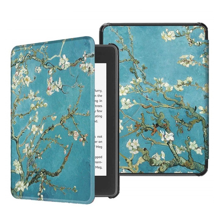 Husa de protectie pentru Kindle Paperwhite de 6, 8 inci generatia a 11-a, 2021, functie automata de somn/trezire, VIENOD, Verde