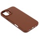 Husa din piele naturala DECODED pentru iPhone 16 Plus | Tan Brown