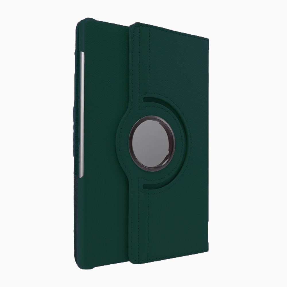 Husa universala pentru tableta de 10 inch, SafeCover EcoShield, Piele ecologica, Protectie completa, Design elegant, Functie de stand ajustabila, Interior de microfibra, Anti-zgarieturi, Decupaje precise, Culoare Verde Inchis