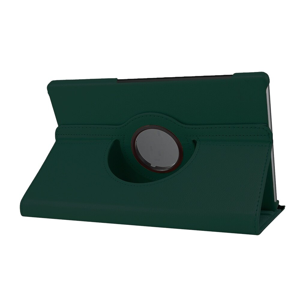 Husa universala pentru tableta de 10 inch, SafeCover EcoShield, Piele ecologica, Protectie completa, Design elegant, Functie de stand ajustabila, Interior de microfibra, Anti-zgarieturi, Decupaje precise, Culoare Verde Inchis