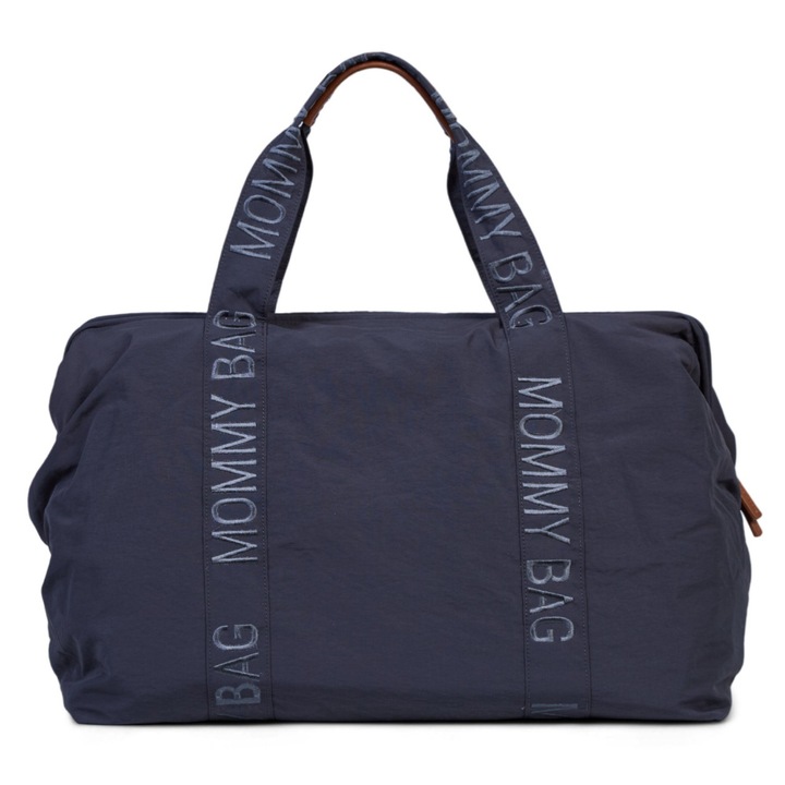 Geanta de infasat Childhome Mommy Bag Signature Urban Dark Grey