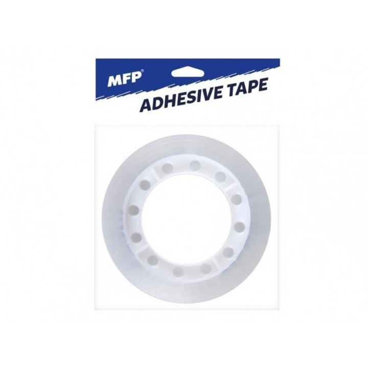Banda adeziva transparenta MFP, 18mmx20m, blister