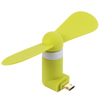 Ventilator mini portabil Android micro-USB reversibil Benks verde