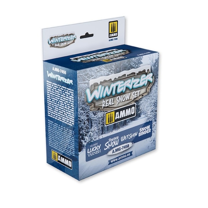 Set Accesorii pentru diorame Winterizer Real Snow 217ml MIG 7458
