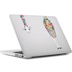 Husa cu Girafa, Design Artistic, Compatibila cu MacBook New Pro 13", Protectie eficienta, Transparenta si Multicolor