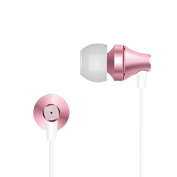 Casti audio In-Ear, conector Jack 3.5mm, 95 dB, X8, 1.2m lungime cablu, Alb-Roz