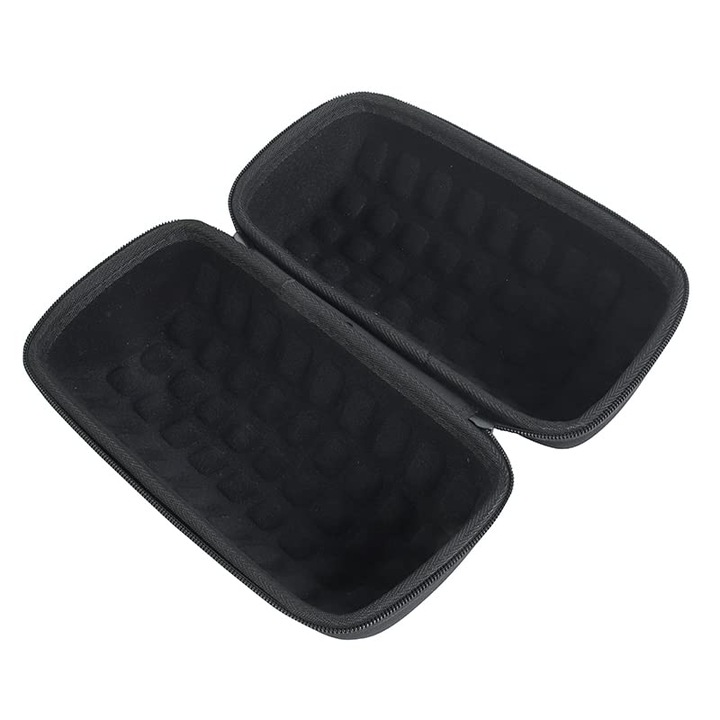 Védőburkolat JBL Pulse 5 Bluetooth hangszóróhoz, fekete, szíjjal és karabinerrel