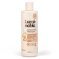 Sampon Prebiotic pentru Caini si Pisici cu Extract de Ovaz si Aloe Vera, Lumi-Noble, 473 ml