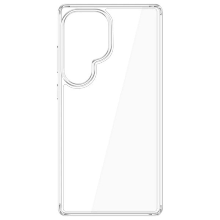 Защитен калъф 3MK за Samsung Galaxy S25 Ultra, подсилени ъгли, дебелина 1.5 мм, прозрачен