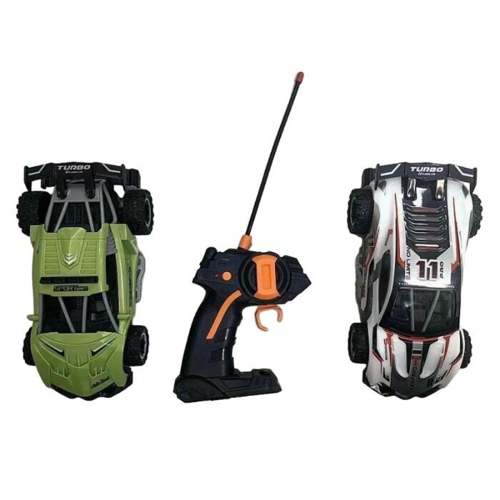 Set 2 masinute R/C, ADAR, 20x10.5x7cm, pentru copii 3+
