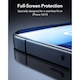 Протектор за екран на iPhone16, с комплект за незабавно нанасяне и функция за автоматично отстраняване на прах, изработено от 9H+ защитено стъкло, Super HD яснота, електронно олеофобно покритие и обработка против пръстови отпечатъци