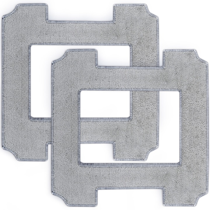 Set 2 rezerve de curatare din microfibra Ecovacs, compatibil cu Winbot W2,W2 OMNI