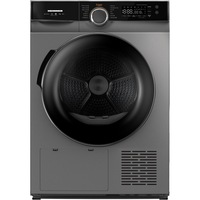 Uscator de rufe Heinner HHPD-M9K3SA+++, Pompa de caldura, 9 kg, Inverter, 14 programe, Clasa C, Control touch, Functie Anti-Sifonare, Program Sterilizare, Iluminare cuva, Argintiu