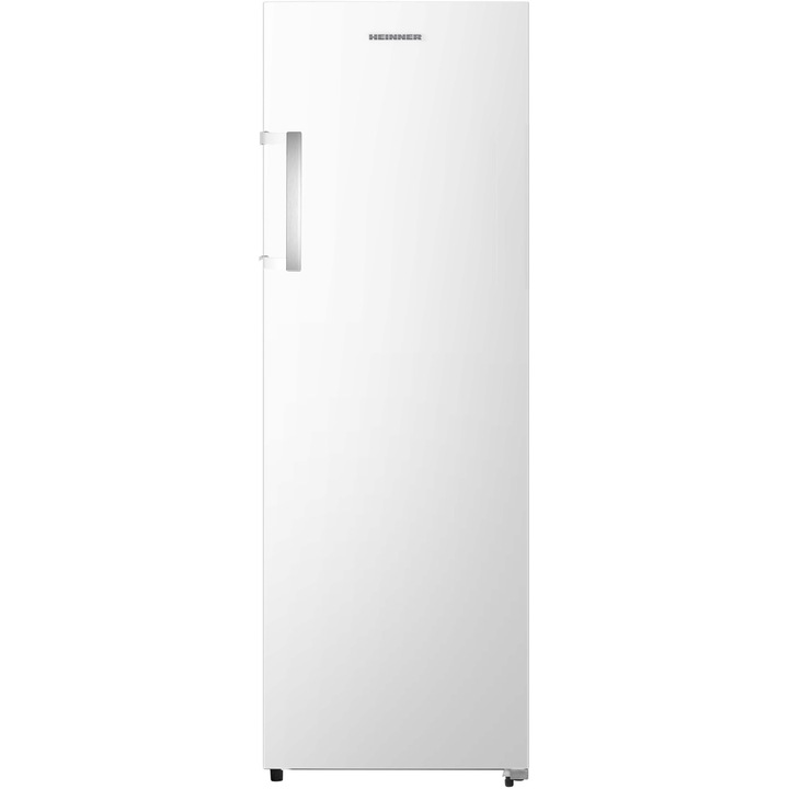 Фризер Heinner HFF-HS240E++, 240 л, No frost, 5 чекмеджета + 2 отделения със стъклени рафтове, Система Multi Air-Flow, Електронно управление, Клас Е, H 172 см, Бял